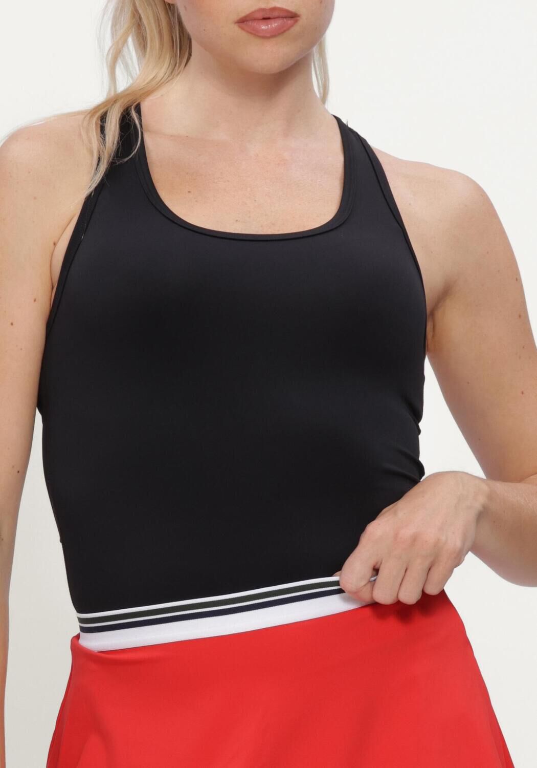 Zwarte BJORN BORG Sporttops BORG SOFT RACERBACK TANK TOP - large