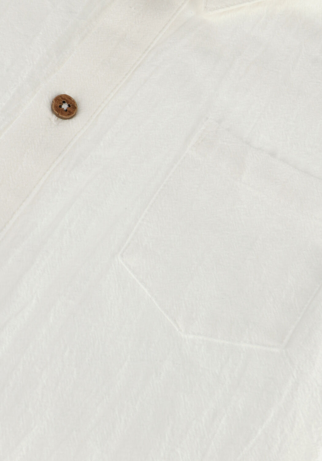 Witte LIL' ATELIER Casual overhemd NMMHADAM SS LOOSE SHIRT - large