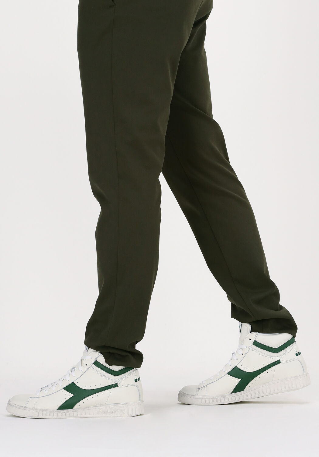 Witte DIADORA Hoge sneakers GAME L HIGH  WAXED - large