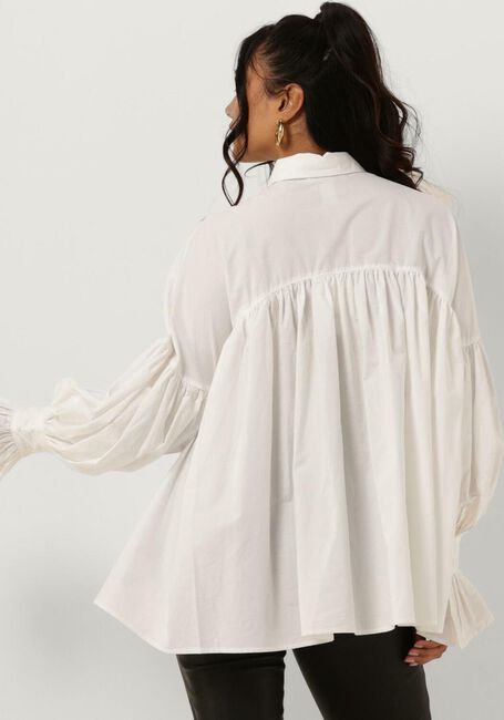 Witte Y.A.S. Blouses YASDRE LS SHIRT - large