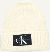 Witte CALVIN KLEIN Muts BEANIE WL - medium
