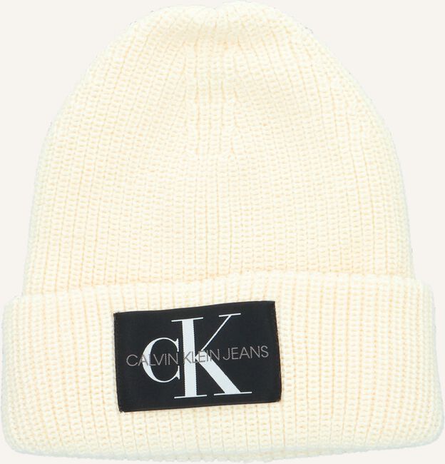 Witte CALVIN KLEIN Muts BEANIE WL Witte CALVIN KLEIN Muts BEANIE WL - large