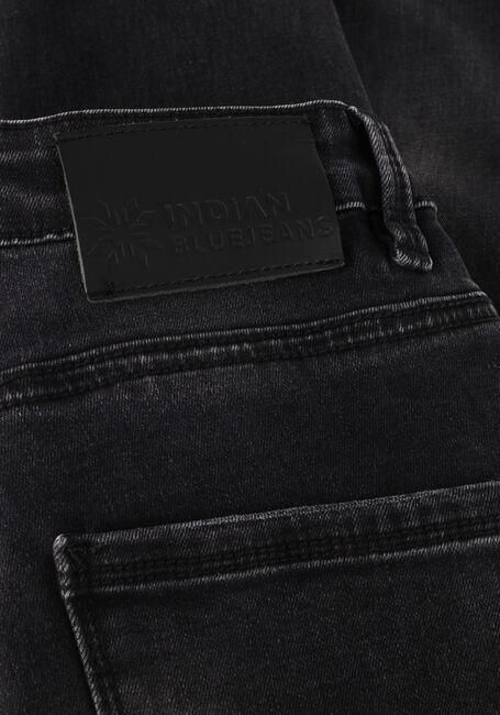 Zwarte INDIAN BLUE JEANS Slim fit jeans BLACK JAY TAPERED FIT - large
