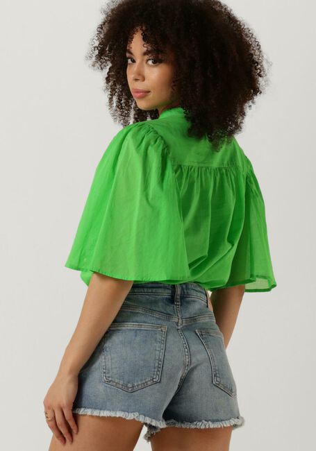 Groene SCOTCH & SODA Blouses FLUTTER SLEVE SHIRT - large
