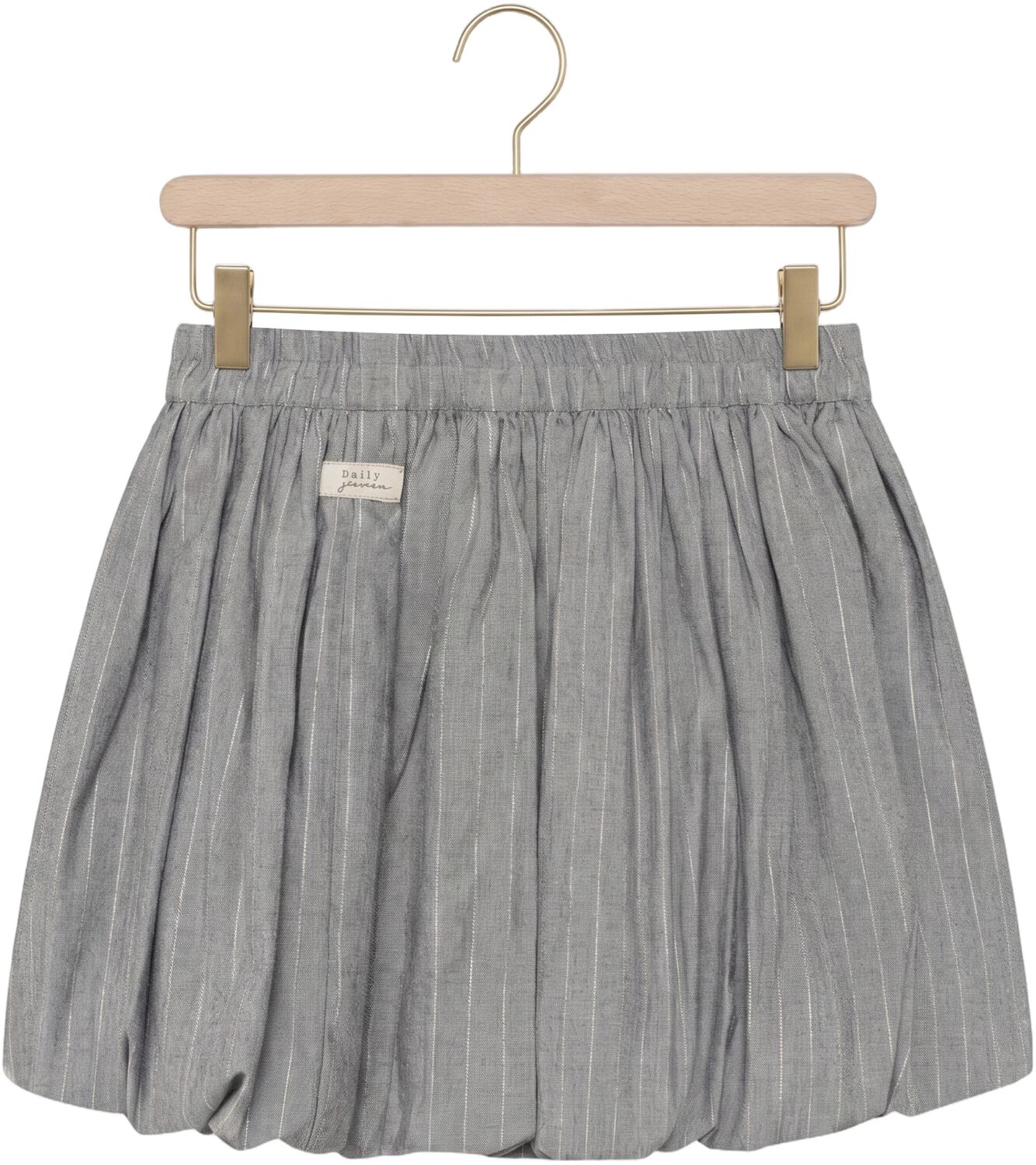 DAILY7 Meisjes Rokken Skirt Pinstripe Grijs