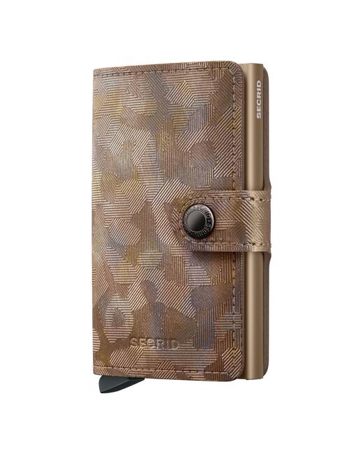 Bruine SECRID Portemonnee MINIWALLET JUNGLE - large