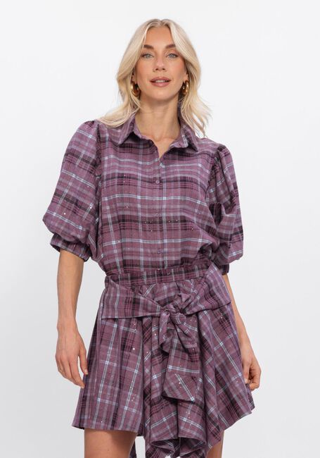 Paarse STUDIO AMAYA Blouses VALE BLOUSE - large