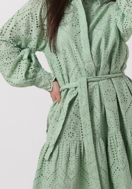 Mint Y.A.S. Mini jurk YASHOLI LS BELT DRESS S. - large