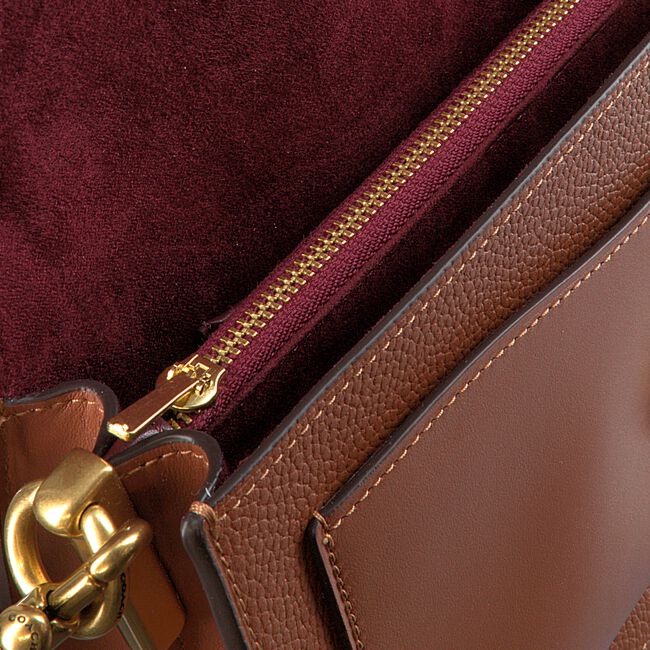 Cognac COACH Schoudertas POLISHED TABBY SHOULDER BAG Cognac COACH Schoudertas POLISHED TABBY SHOULDER BAG - large