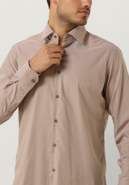 Beige BOSS BLACK Klassiek overhemd P-JOE-KENT-C1-222 - large