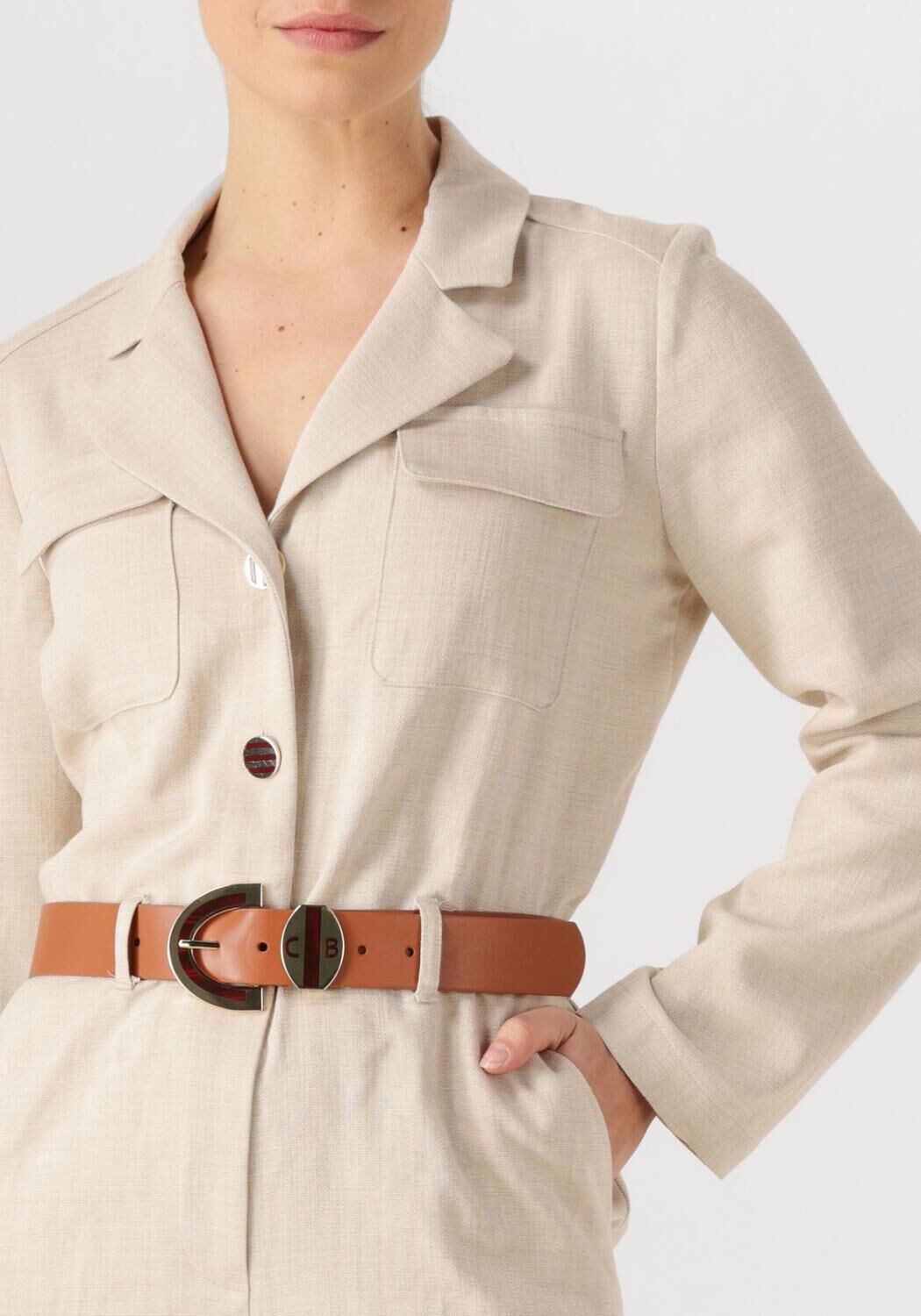 CAROLINE BISS Dames Jumpsuits 1560 Creme