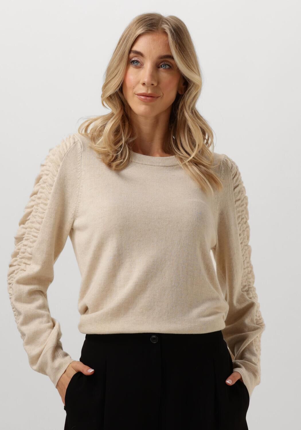 DANTE6 Dames Truien & Vesten Pardon Fancy Sweater Beige