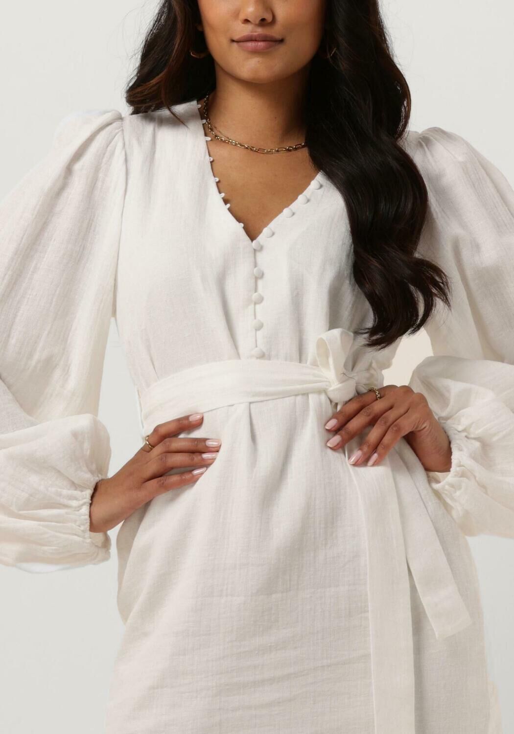 witte freebird mini jurk wv jacq cot li 23 1