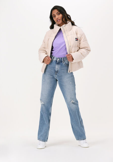 Beige TOMMY JEANS Gewatteerde jas TJW CORD PUFFA JACKET - large