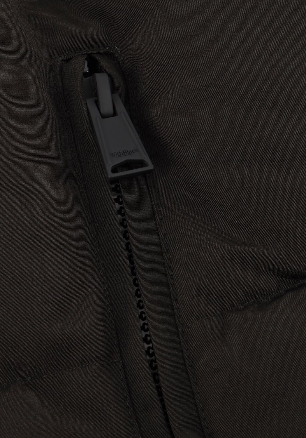 Zwarte WITHBLACK Gewatteerde jas WBLGLORIAN PUFFER JACKET - large