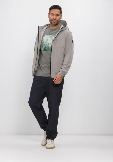 Grijze AIRFORCE Jack SOFTSHELL JACKET CHESTPOCKET - large