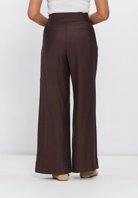 Bruine OBJECT Wijde broek OBJISLA YUI HW WIDE PANTS - large