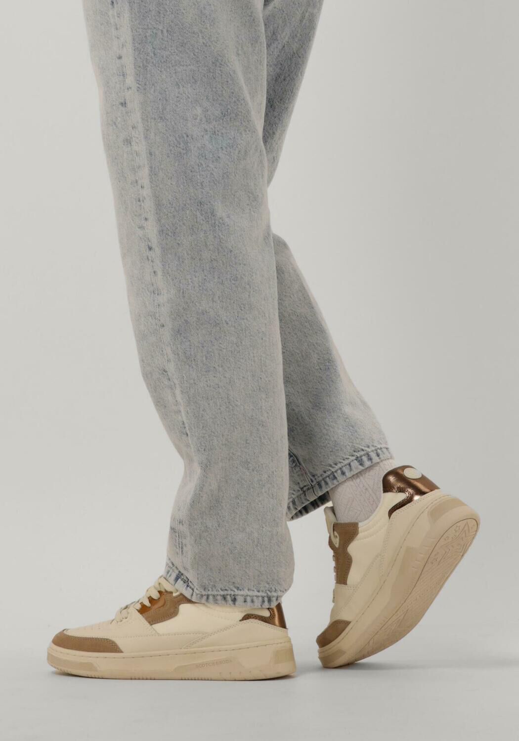 Scotch & Soda Lou Sneaker: Scarpe Da Ginnastica Donna, Stile Casual Con Soletta Rimovibile - 3