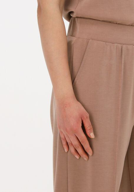 Beige Y.A.S. Pantalon YASCOMO MW CROPPED PANT - large