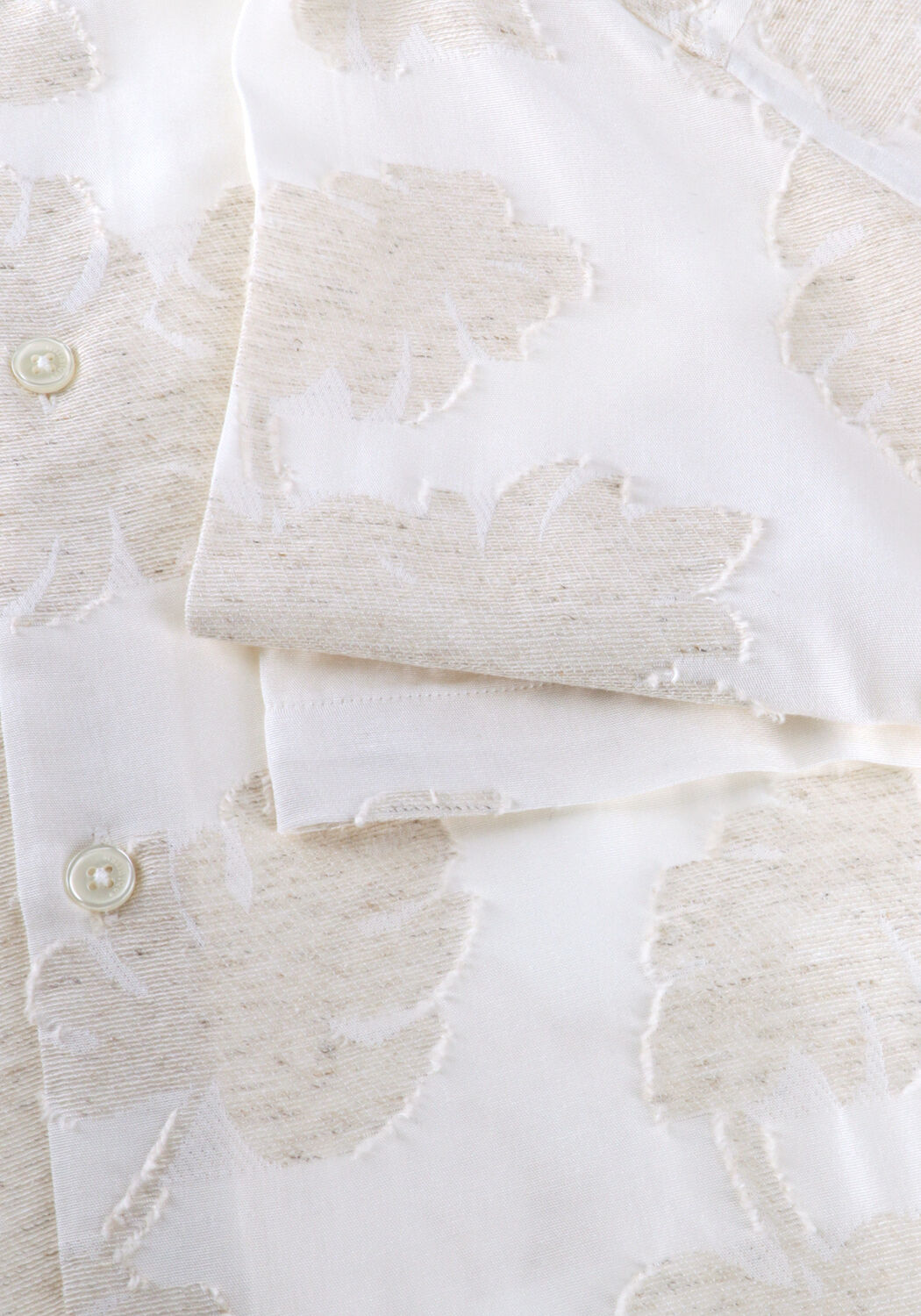 Beige MATINIQUE Casual overhemd MAKLAMPO SS - large