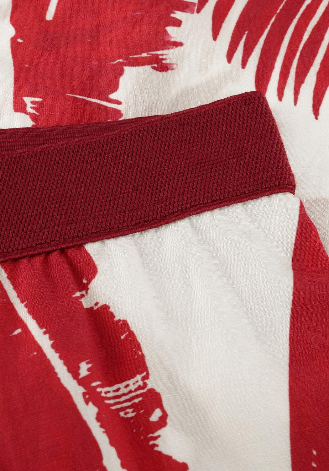 Rode CAROLINE BISS Wijde broek 1592 - large