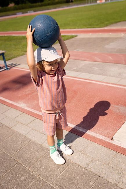Multi Sproet & Sprout Korte broek TERRY SHORTS STRIPES - large