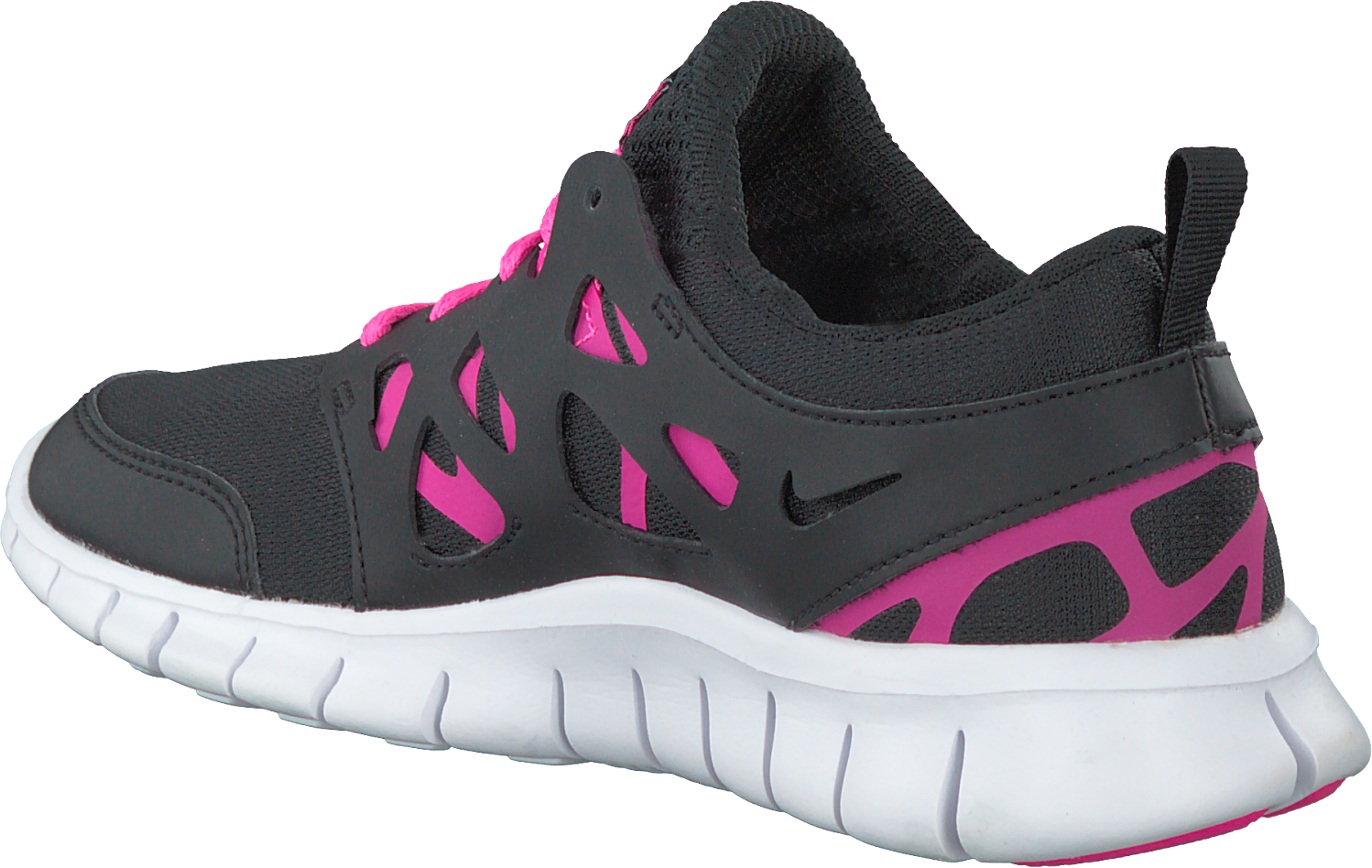 nike free run 2 zwart