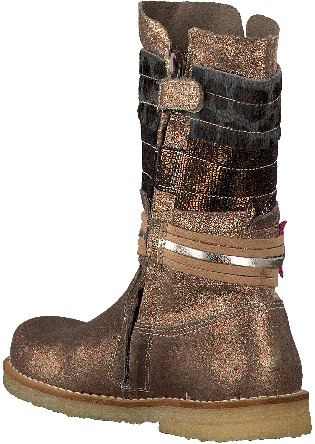 Bronzen SHOESME Lange laarzen CR7W092 | Omoda Bronzen SHOESME Lange laarzen CR7W092 | Omoda