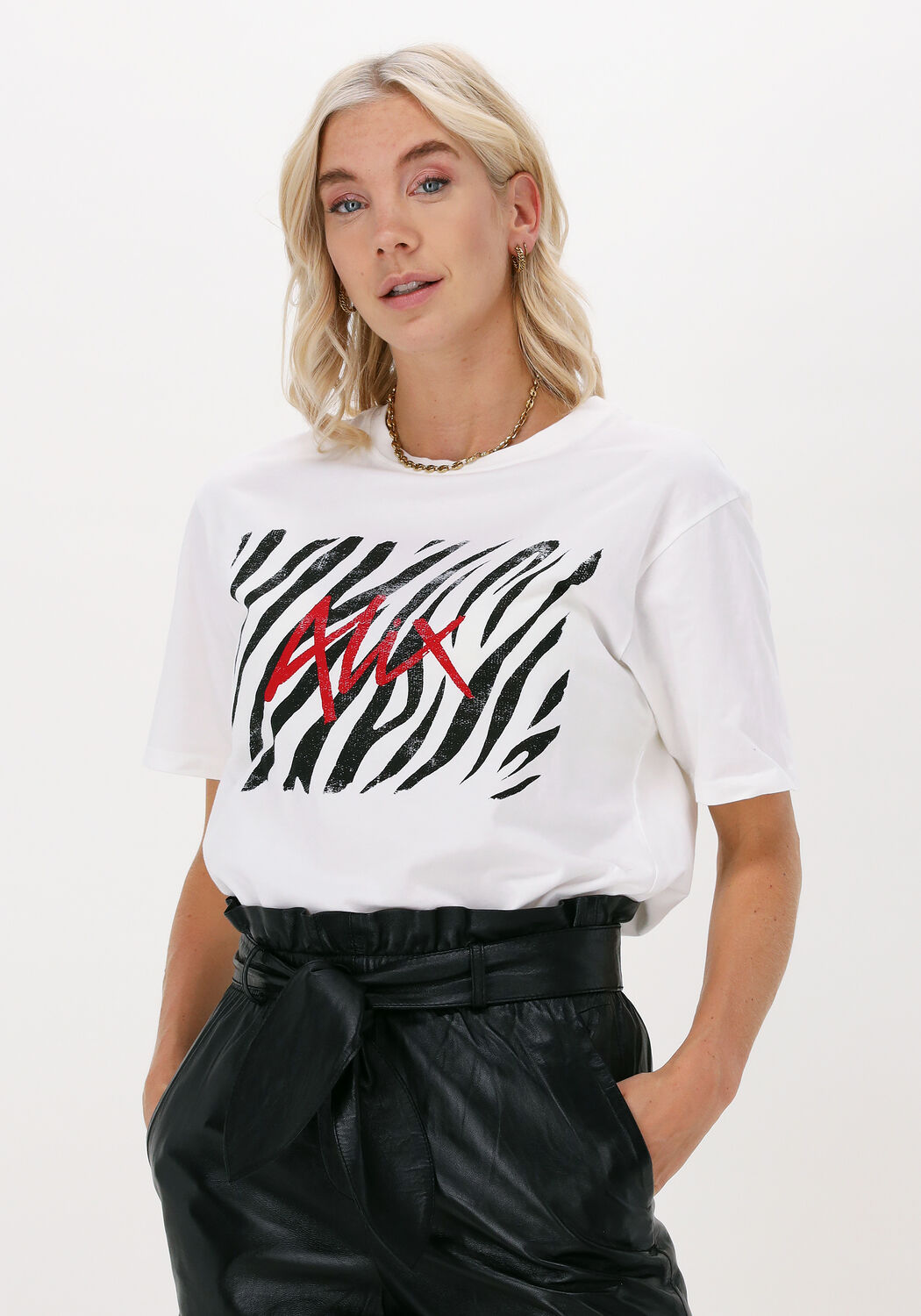 Zebra shirt dames shop