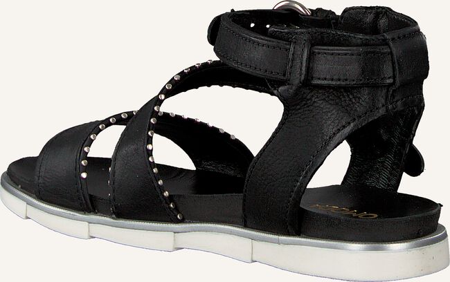 Zwarte OMODA Platte sandalen 740013 Zwarte OMODA Platte sandalen 740013 - large