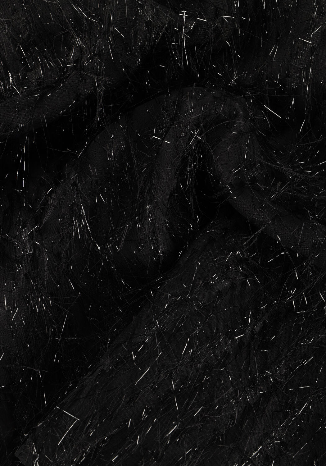 Zwarte JANSEN AMSTERDAM Mini jurk FF559 JURK - large