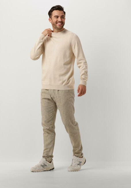 Beige ANERKJENDT Trui AKSAIL COTTON SILK KNIT - large