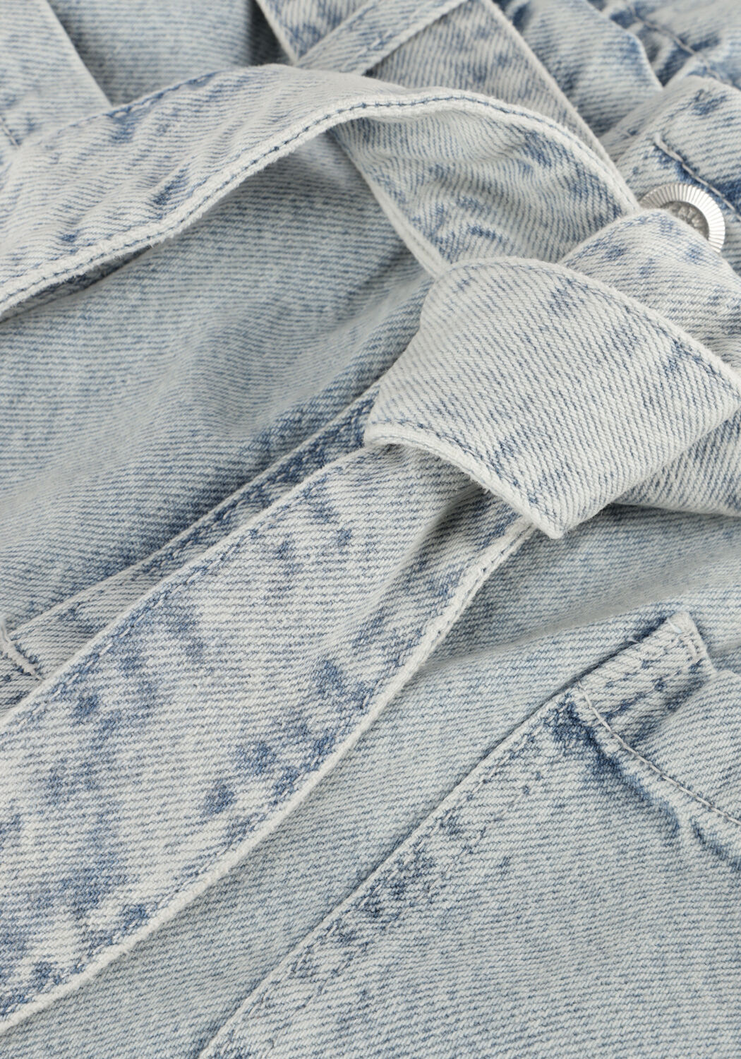 Lichtblauwe CATWALK JUNKIE Shorts DENIM SHORT WITH ELASTIC WAISTBAND - large