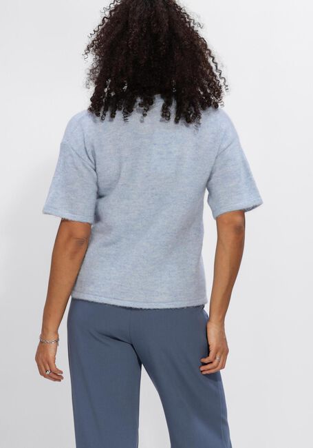 Lichtblauwe SELECTED WOMEN Trui SLFLULU 2/4 KNIT O-NECK - large