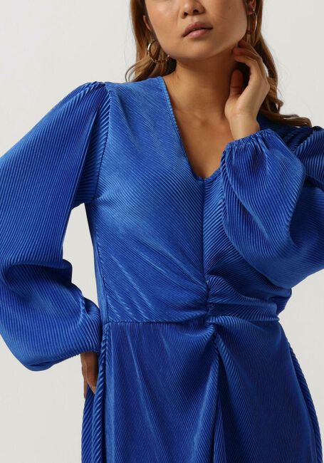 Blauwe NEO NOIR Mini jurk LETTIE SOLID DRESS - large