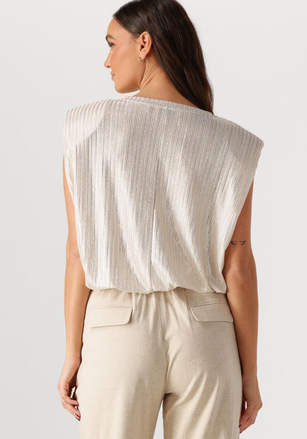 NUKUS Dames Tops & T-shirts Babette Top Goud