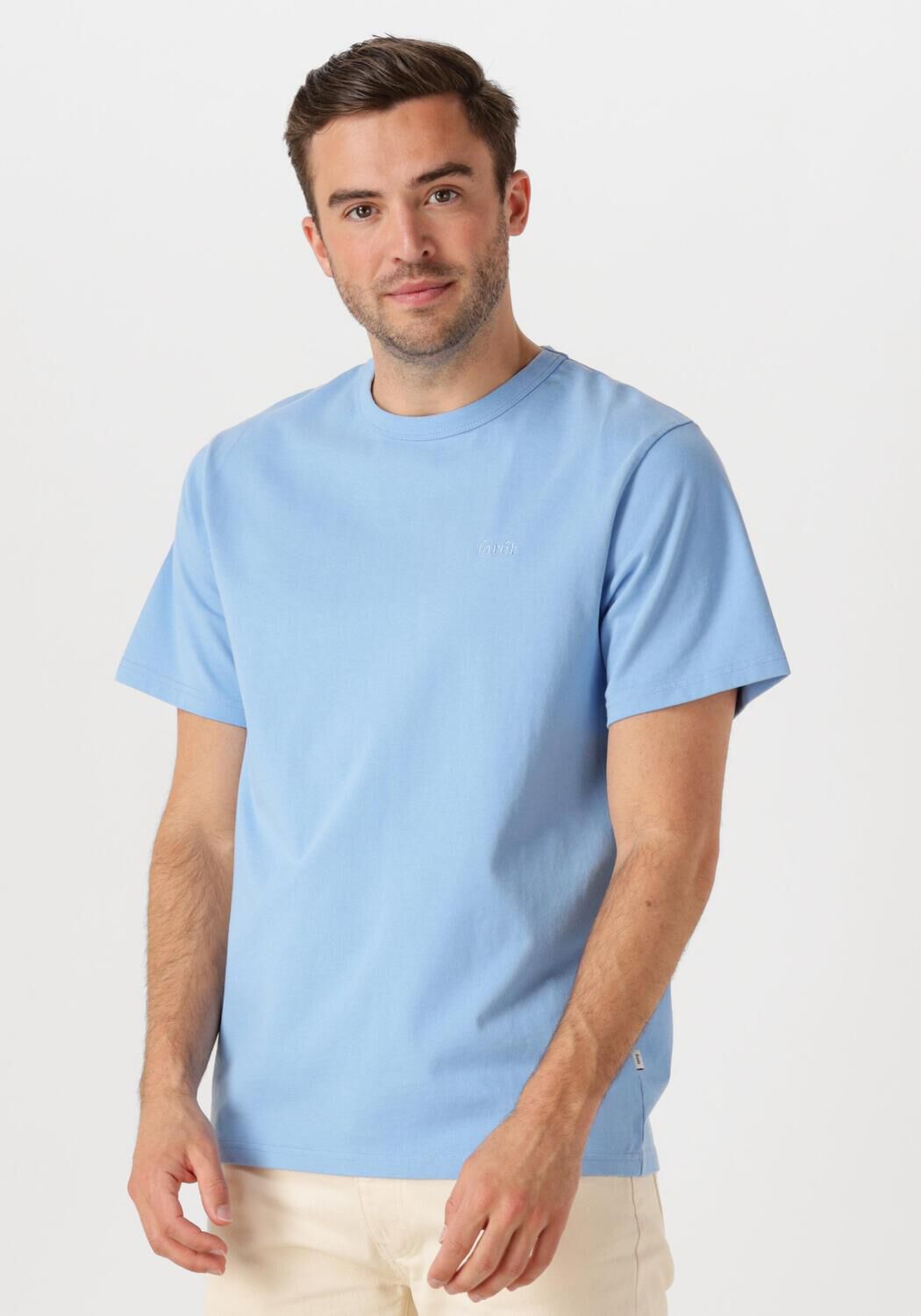 FORÉT Forét Heren Polo's & T-shirts Oak T-shirt Lichtblauw