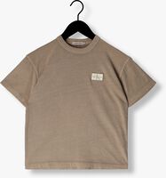 Bruine CALVIN KLEIN T-shirt BADGE MINERAL DYE SS T-SHIRT - medium