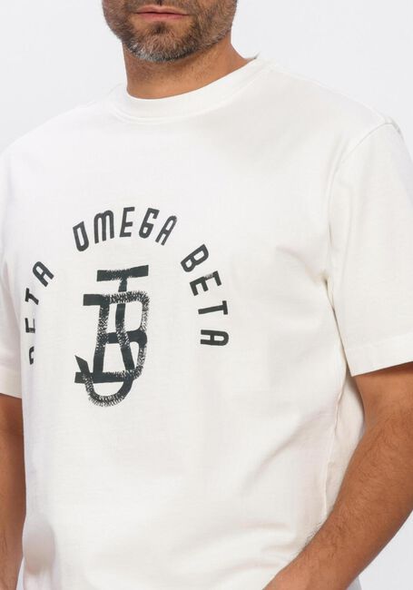 Witte BUTCHER OF BLUE T-shirt ARMY LOOSE LOGO TEE - large