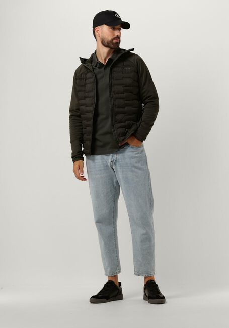 Olijf PEAK PERFORMANCE Gewatteerde jas M ARGON HYBRID HOOD - large