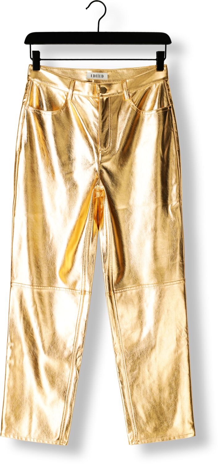 EDITED Dames Broeken Oona Trousers Goud