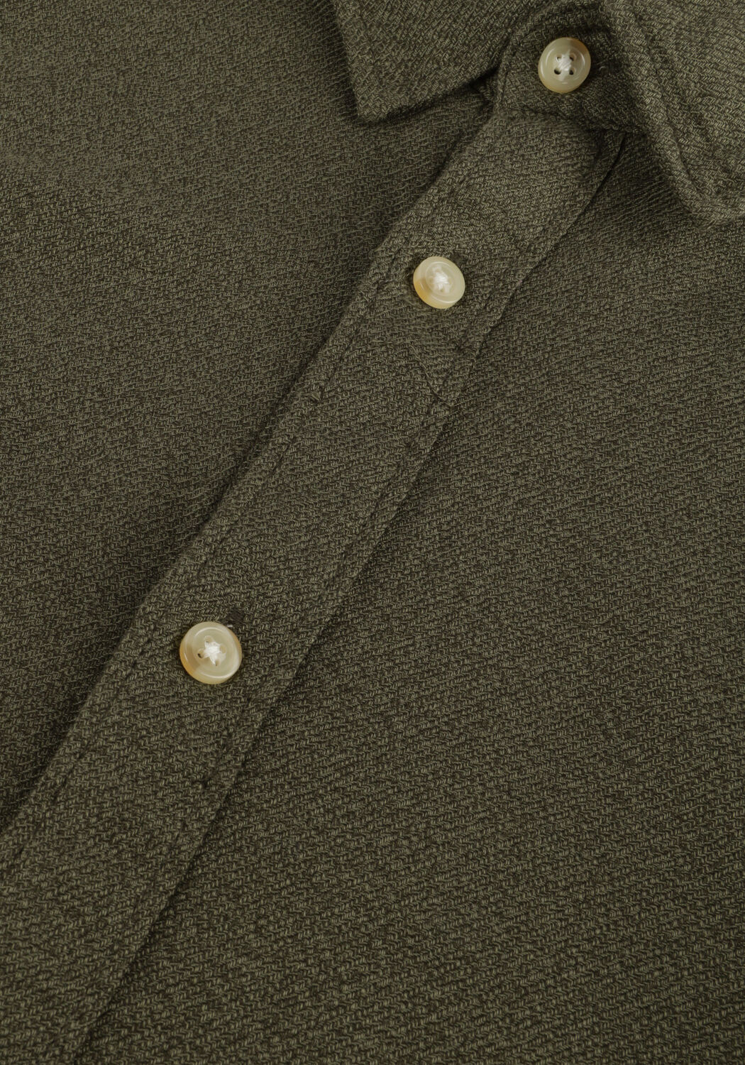 Groene SELECTED MEN Casual overhemd SLIMROBIN SHIRT LS W CAMP - large