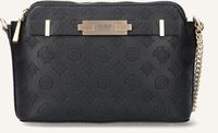 Zwarte GUESS Schoudertas BEA DOUBLE ZIP CROSSBODY - medium