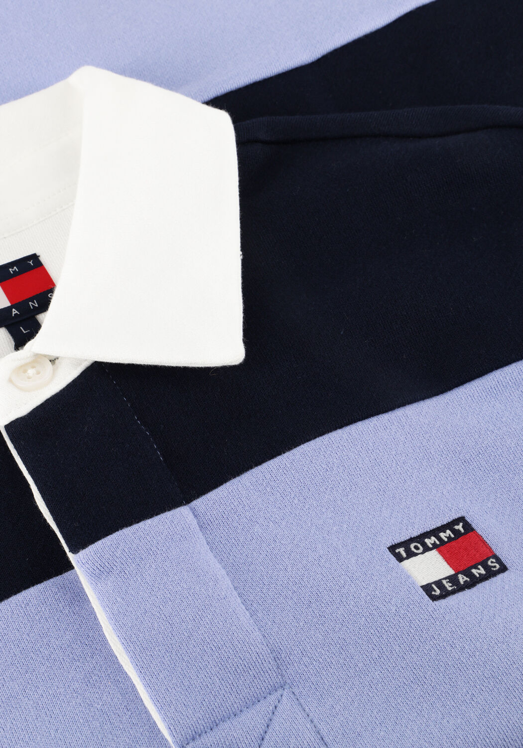 Multi TOMMY JEANS Polo TJM RLX BADGE STRIPE RUGBY - large