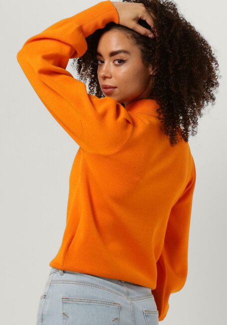 Oranje Y.A.S. Trui YASFONNY LS KNIT PULLOVER - large