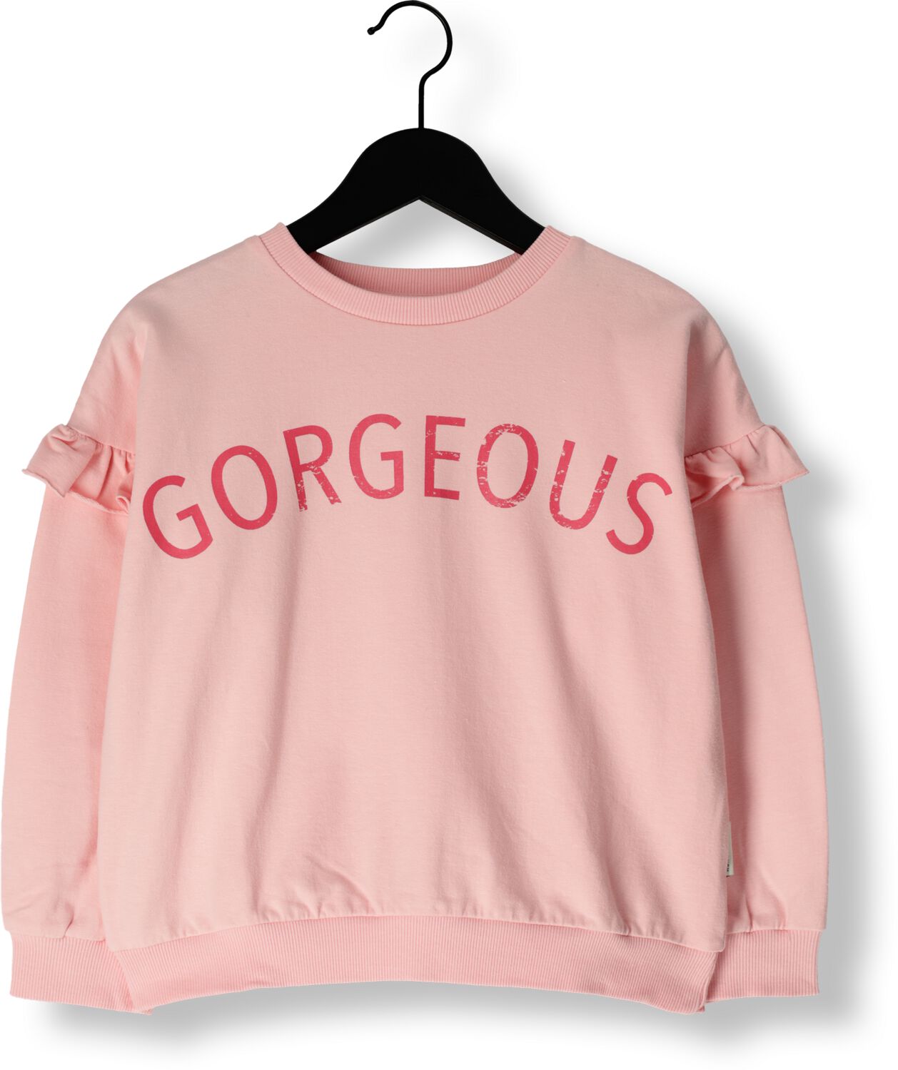 PETIT BLUSH Meisjes Truien & Vesten Ruffle Sweater Lichtroze