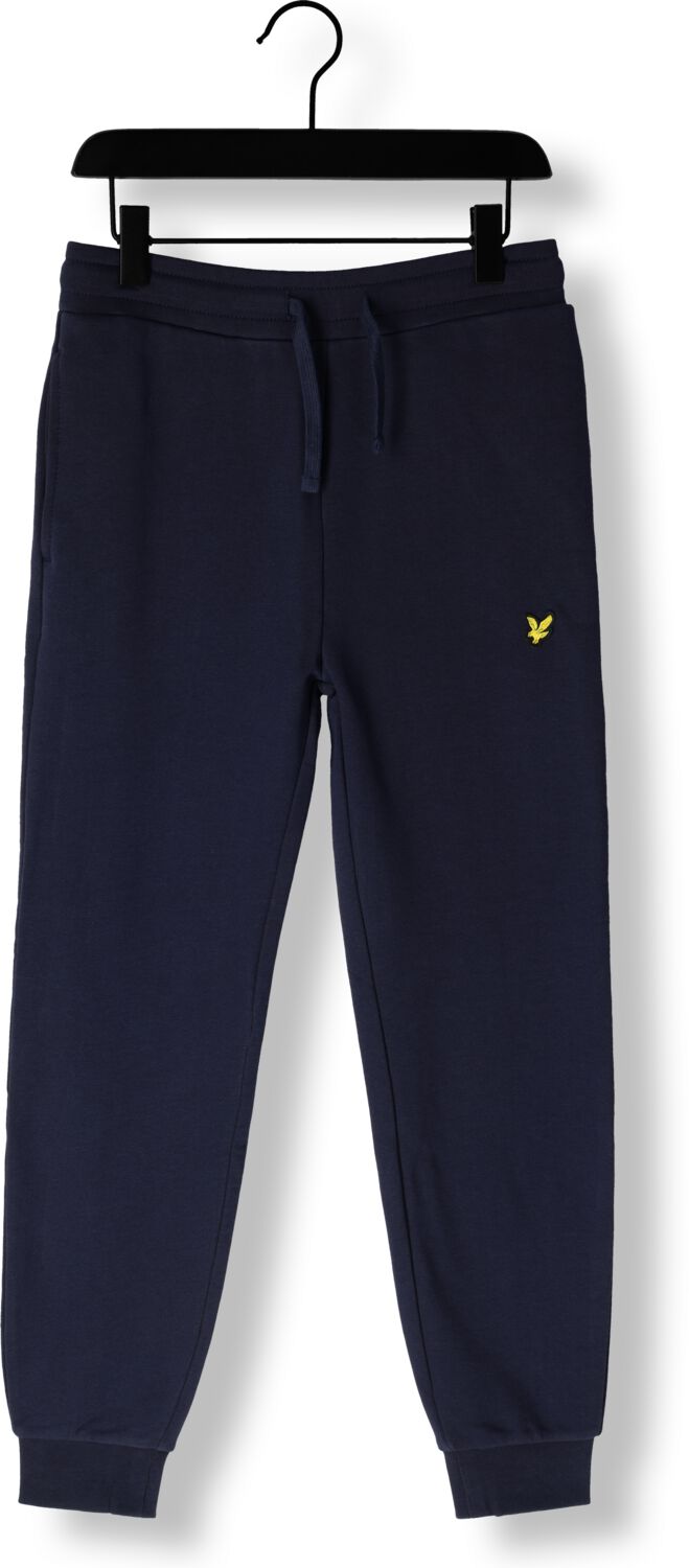 Lyle & Scott joggingbroek navy Blauw Jongens Katoen Effen 140 146
