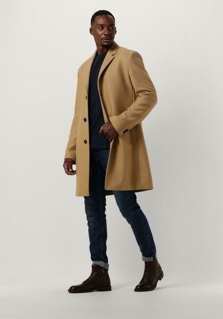 Donkerblauwe BOSS ORANGE T-shirt TACKS - large