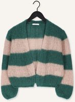 Roze BY-BAR Vest AVA STRIPE CARDIGAN Roze BY-BAR Vest AVA STRIPE CARDIGAN - medium