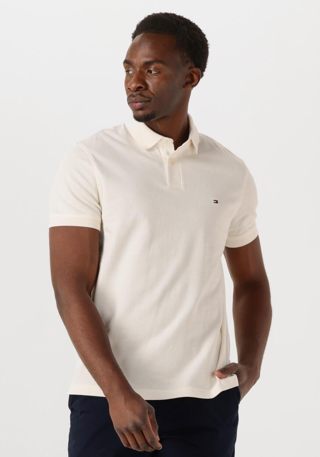 TOMMY HILFIGER Heren Polo's & T-shirts 1985 Regular Polo Creme